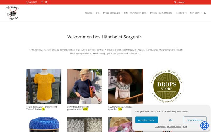 Screenshot of hlsf.dk