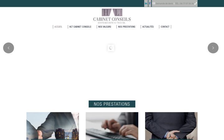 Screenshot of hlt-cabinet-conseils.fr