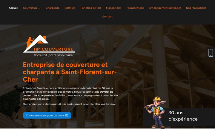 Screenshot of hm-couverture18.fr