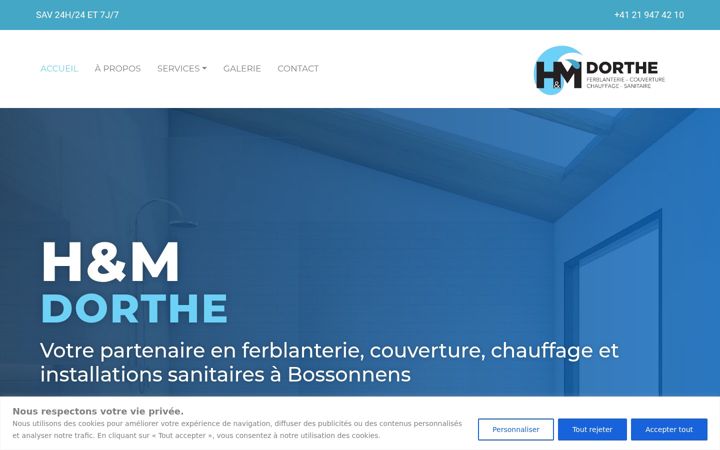 Screenshot of hm-dorthe.ch