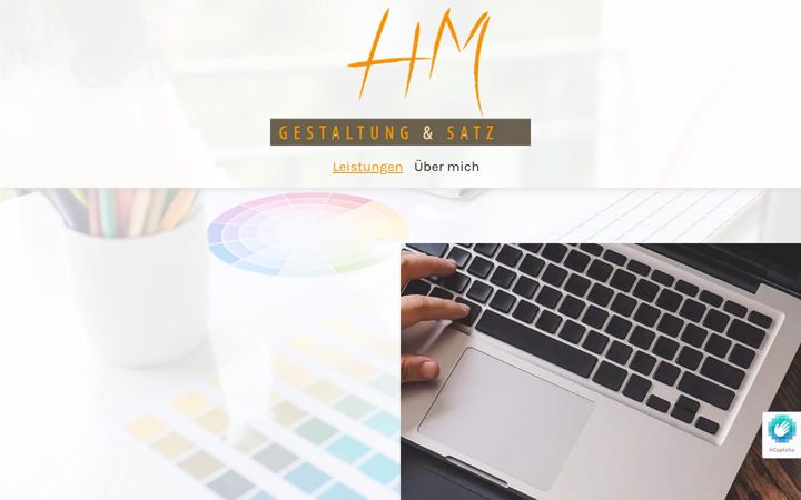 Screenshot of hm-satzkontor.de