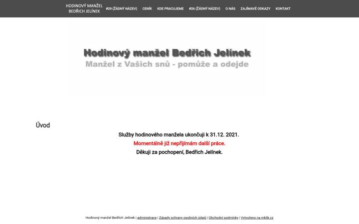 Screenshot of hm-servis-uh.cz
