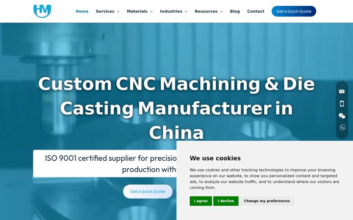 Screenshot of hmaking.com