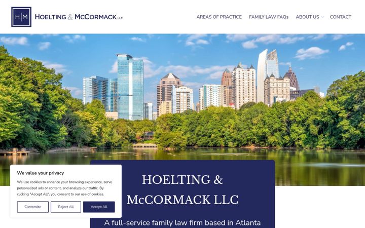 Screenshot of hmatlanta.com