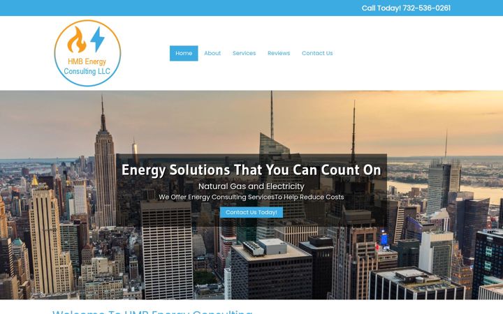 Screenshot of hmbenergyco.com