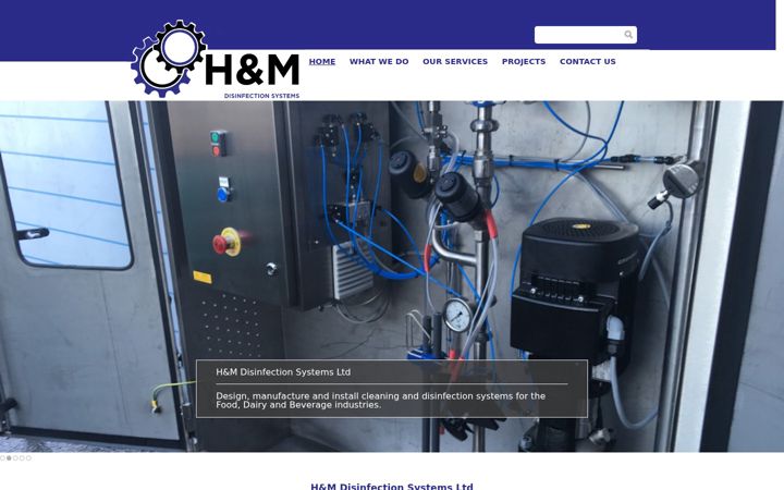 Screenshot of hmdis.co.uk