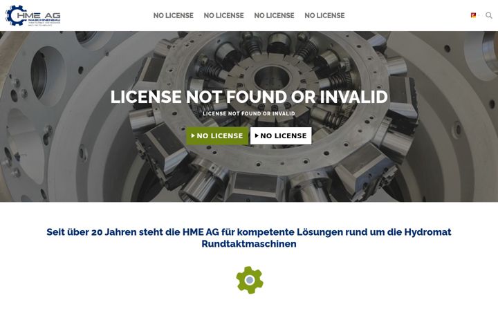 Screenshot of hme-ag.ch