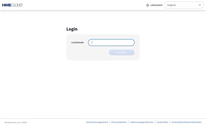 Skærmbillede af hmecloud.com