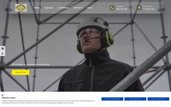 Screenshot of hmgranada.com