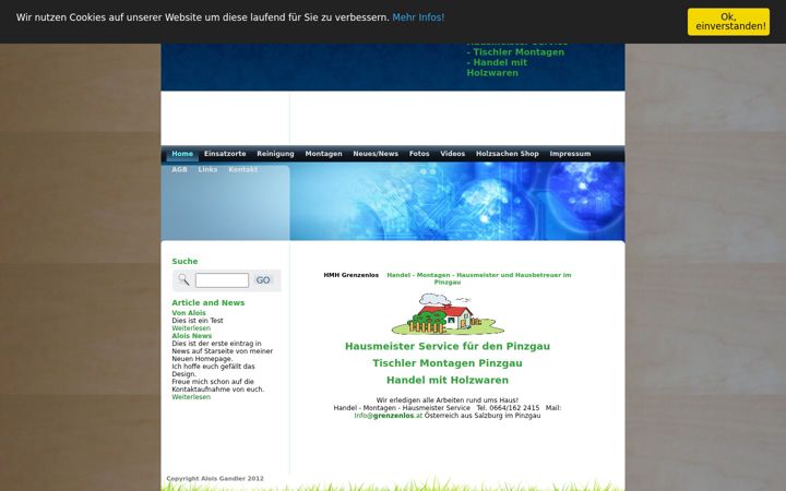 Screenshot of hmh-grenzenlos.at