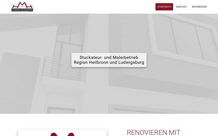 Screenshot of hmh.gmbh