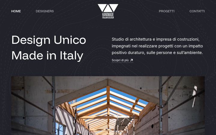 Screenshot of hmitaliandesign.com