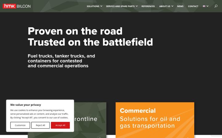 Screenshot of hmkbilcon.com