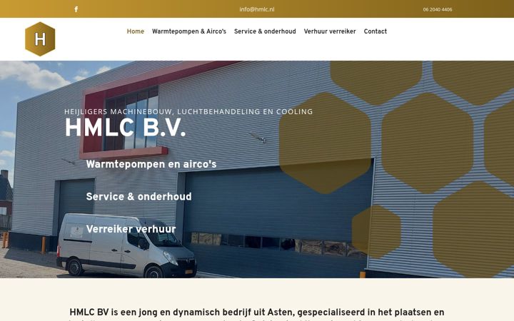Screenshot of hmlc.nl