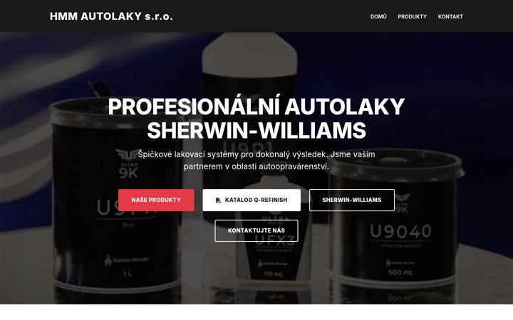 Screenshot of hmmautolaky.cz