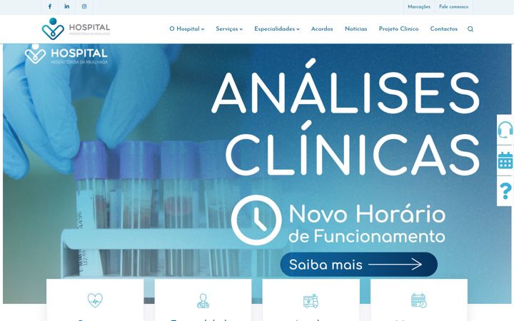 Screenshot of hmmealhada.com