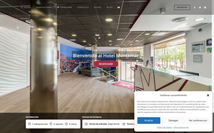 Screenshot of hmontemar.com