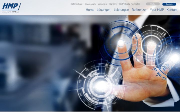 Screenshot of hmp-solutions.com