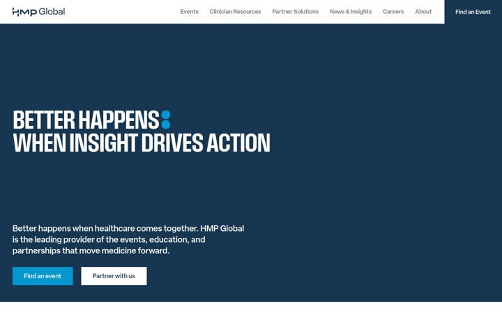 Screenshot of hmpglobal.com