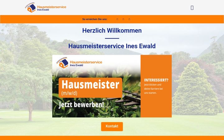 Screenshot of hms-ines-ewald.de