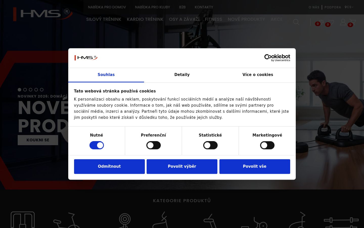 Captură de ecran a bannerului de consimțământ afișat înainte de orice interacțiune