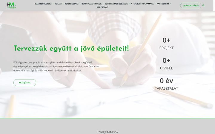 Screenshot of hmterv.hu