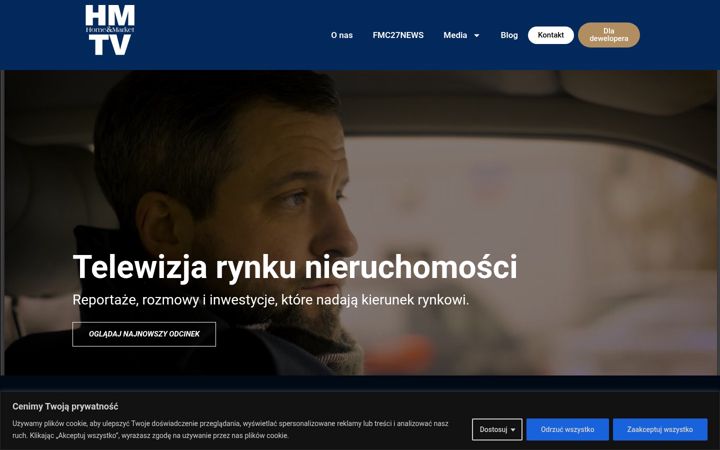 Screenshot of hmtv.pl