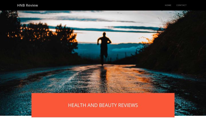 Screenshot of hnbreview.com