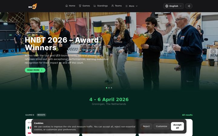 Screenshot of hnbt.nl