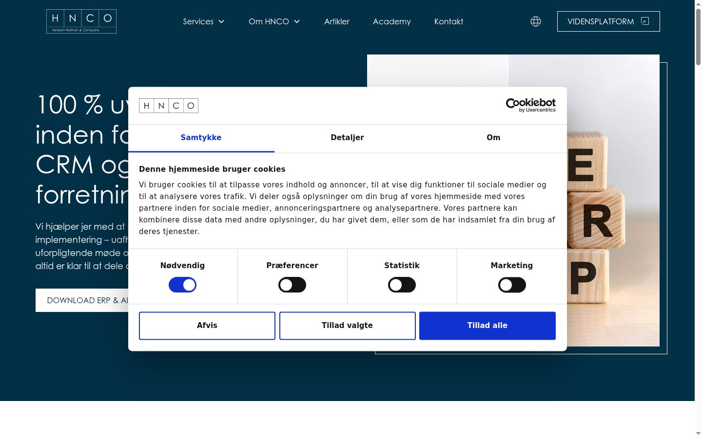 Capture d'écran de la bannière de consentement affichée avant toute interaction
