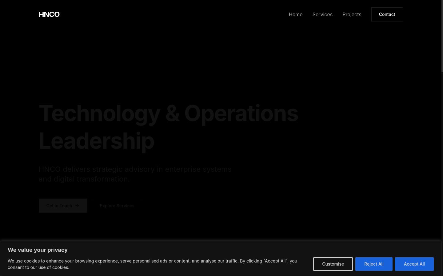 Screenshot tal-banner tal-kunsens muri qabel kwalunkwe interazzjoni