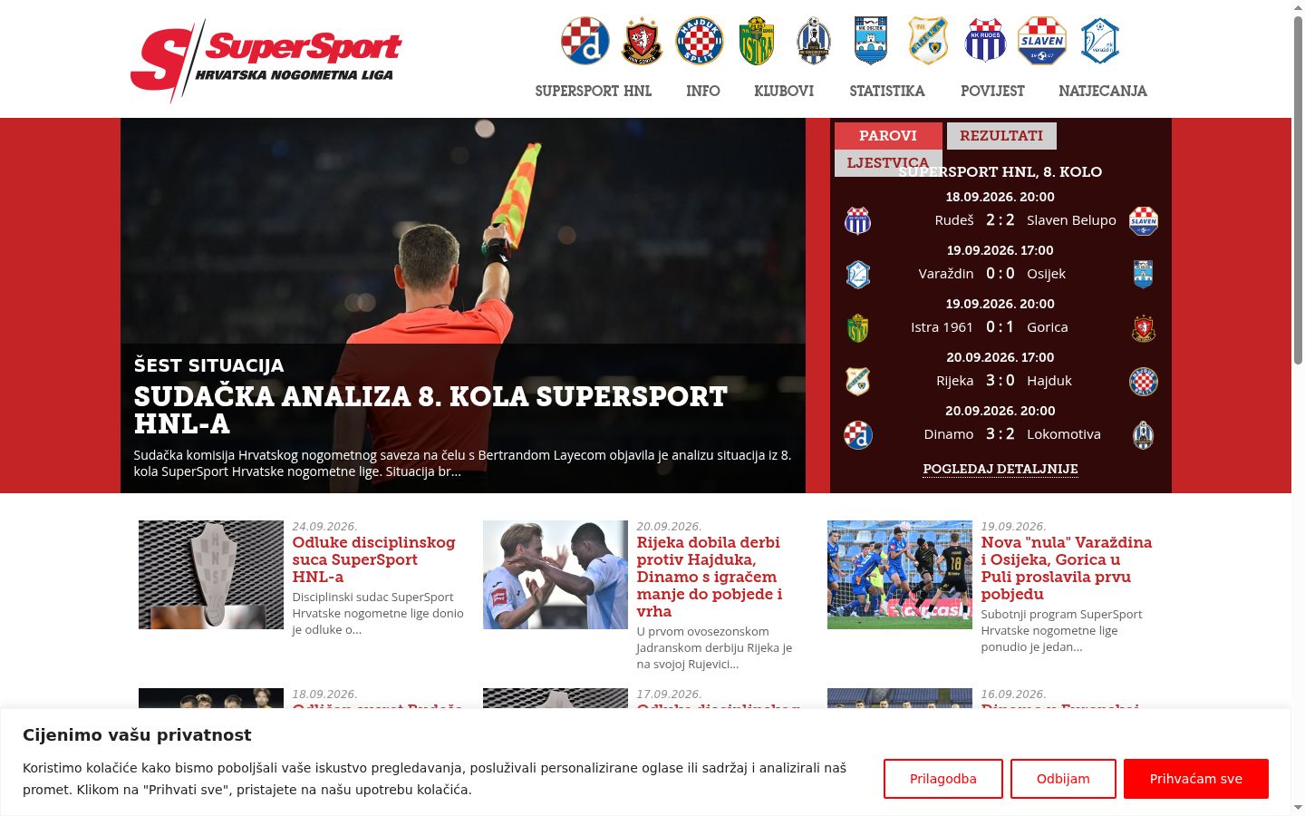 Snímek obrazovky baneru souhlasu zobrazeného před jakoukoli interakcí