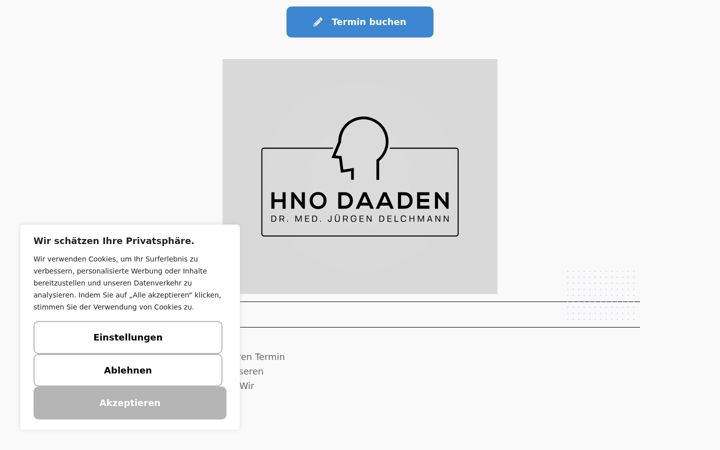 Screenshot of hno-daaden.de