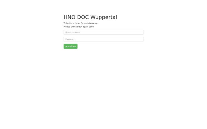 Screenshot of hno-doc.com
