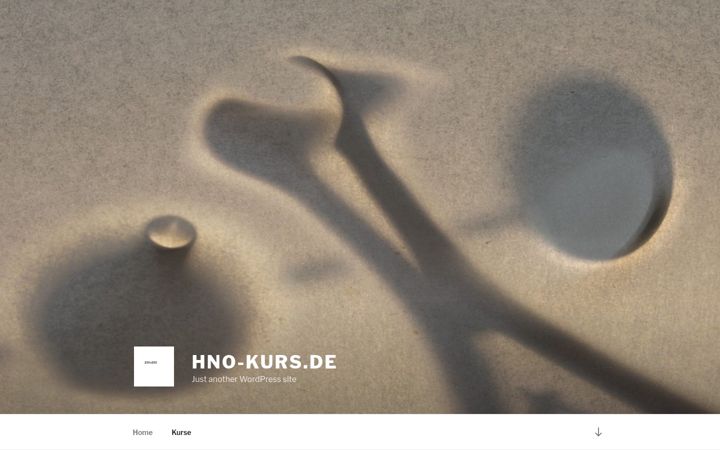 Screenshot of hno-kurs.de
