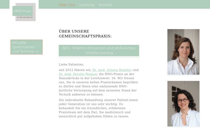 Screenshot of hno-moabit.de