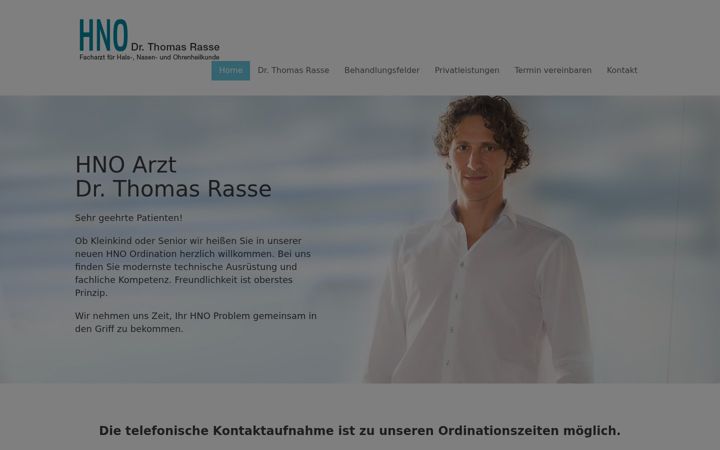 Screenshot of hno-rasse.at