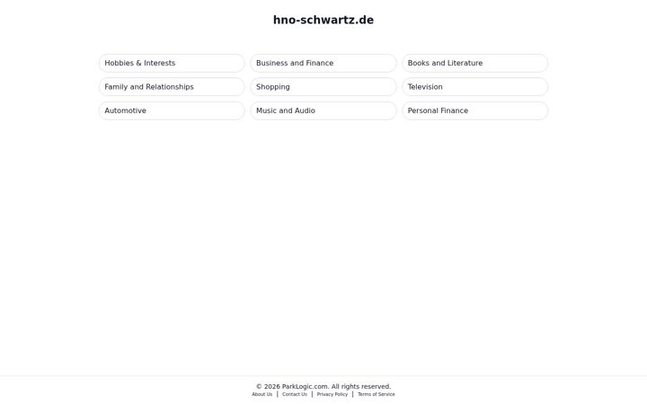 Screenshot of hno-schwartz.de