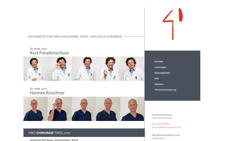 Screenshot of hno-tirol.com