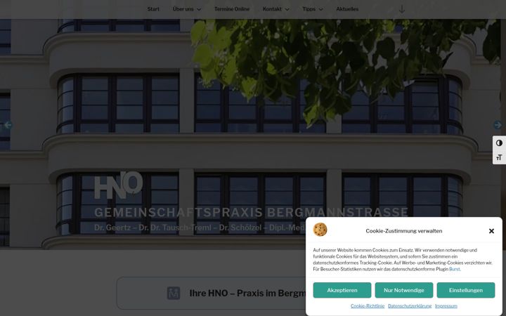 Screenshot of hnoberlin.de