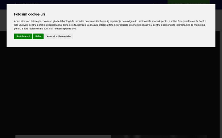 Screenshot of hnsa.ro