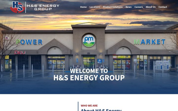 Screenshot of hnsenergygroup.com