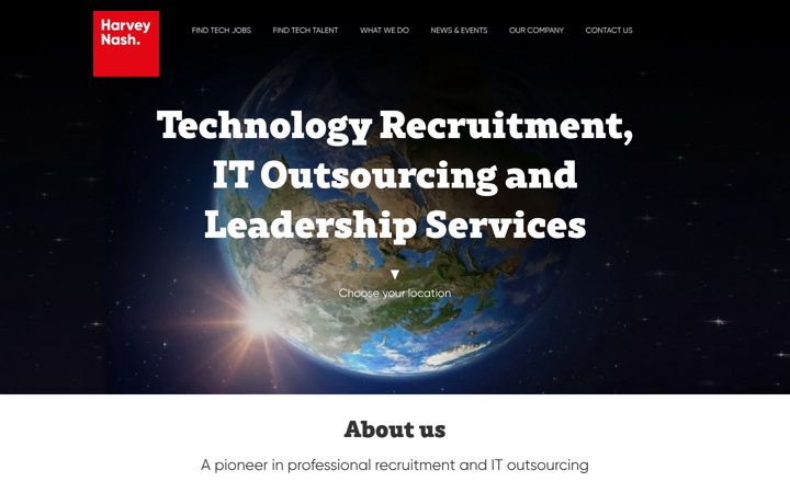Screenshot of hntechsurvey.com