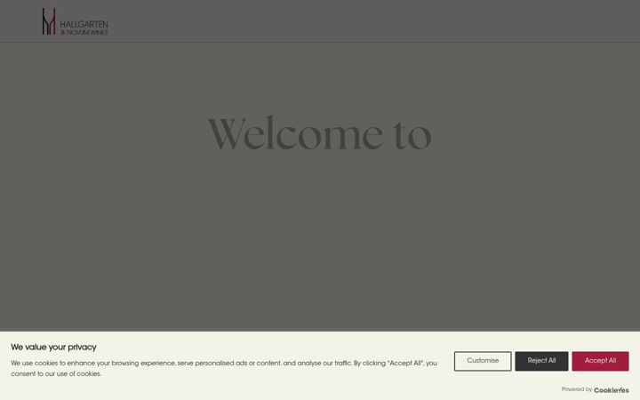 Screenshot of hnwines.co.uk
