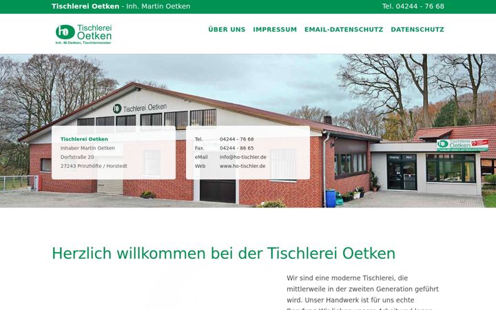 Screenshot of ho-tischler.de
