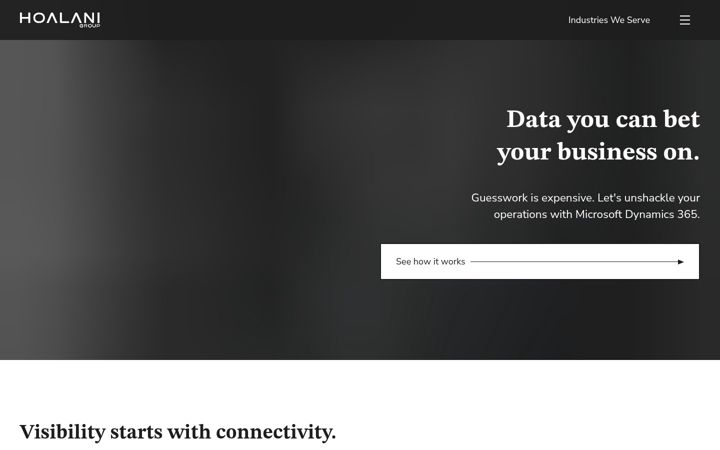 Screenshot of hoalani.com