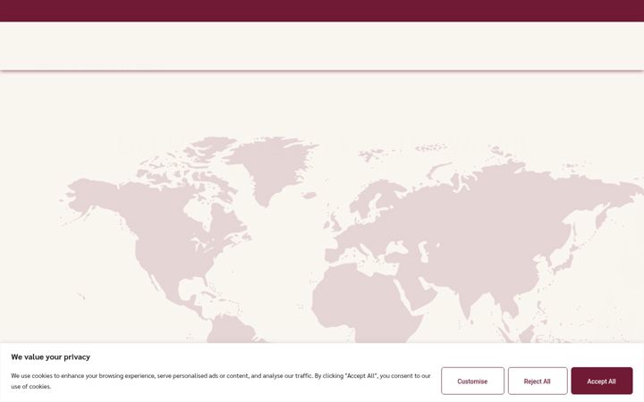Screenshot of hoarcrosstravel.co.uk