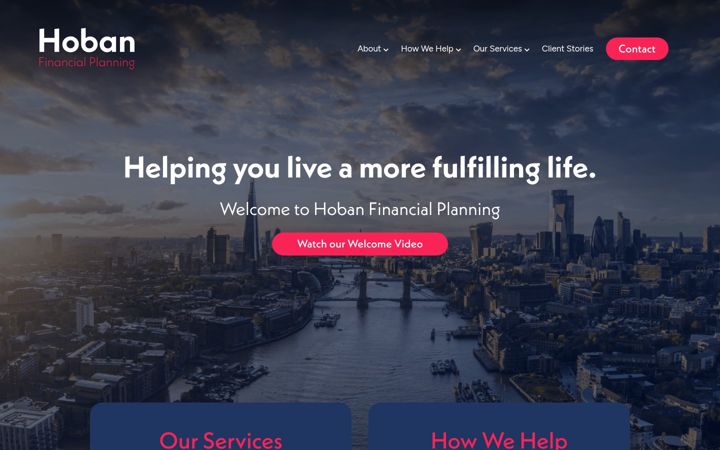 Screenshot of hobanfp.com