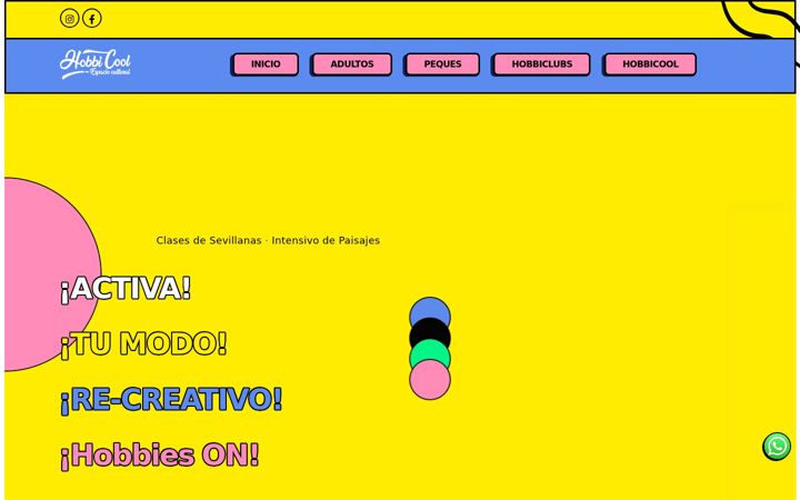 Screenshot of hobbicool.com