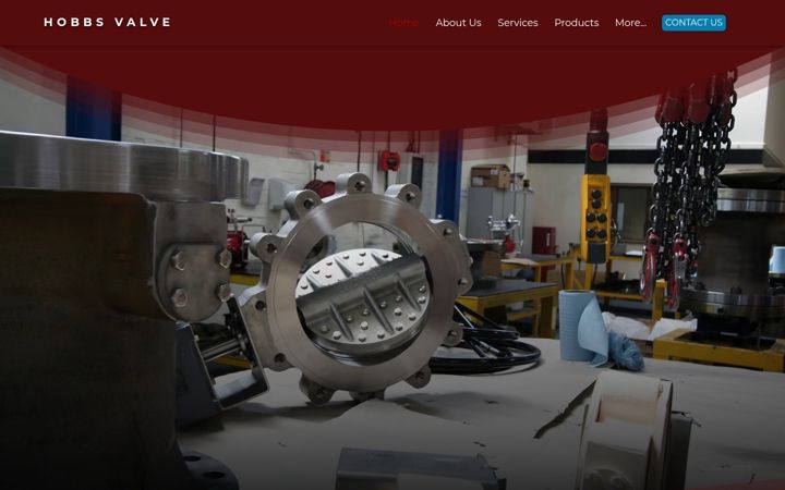 Screenshot of hobbsvalve.co.uk